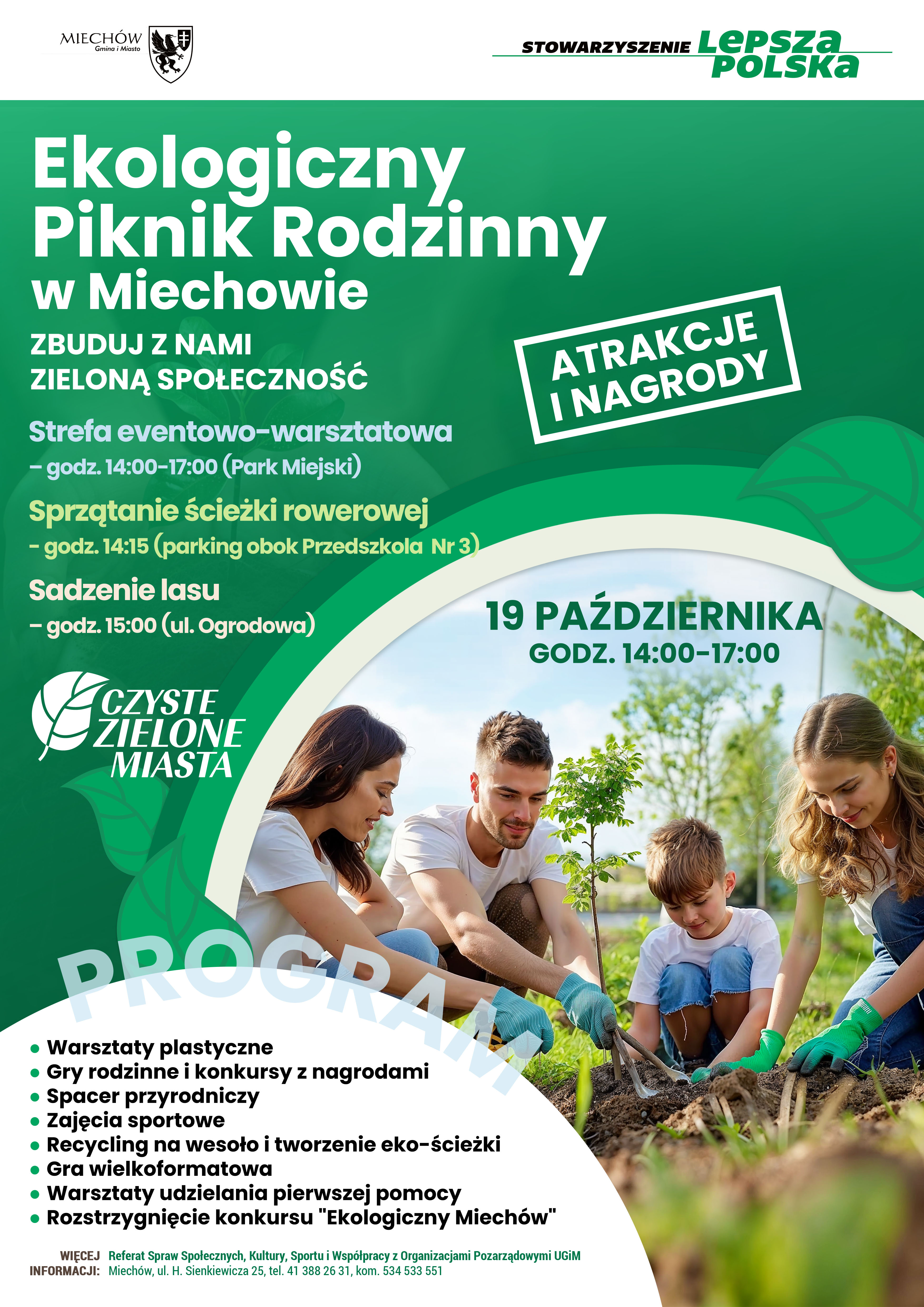 Ekologiczny Piknik Rodzinny w Miechowie. Zapraszamy!